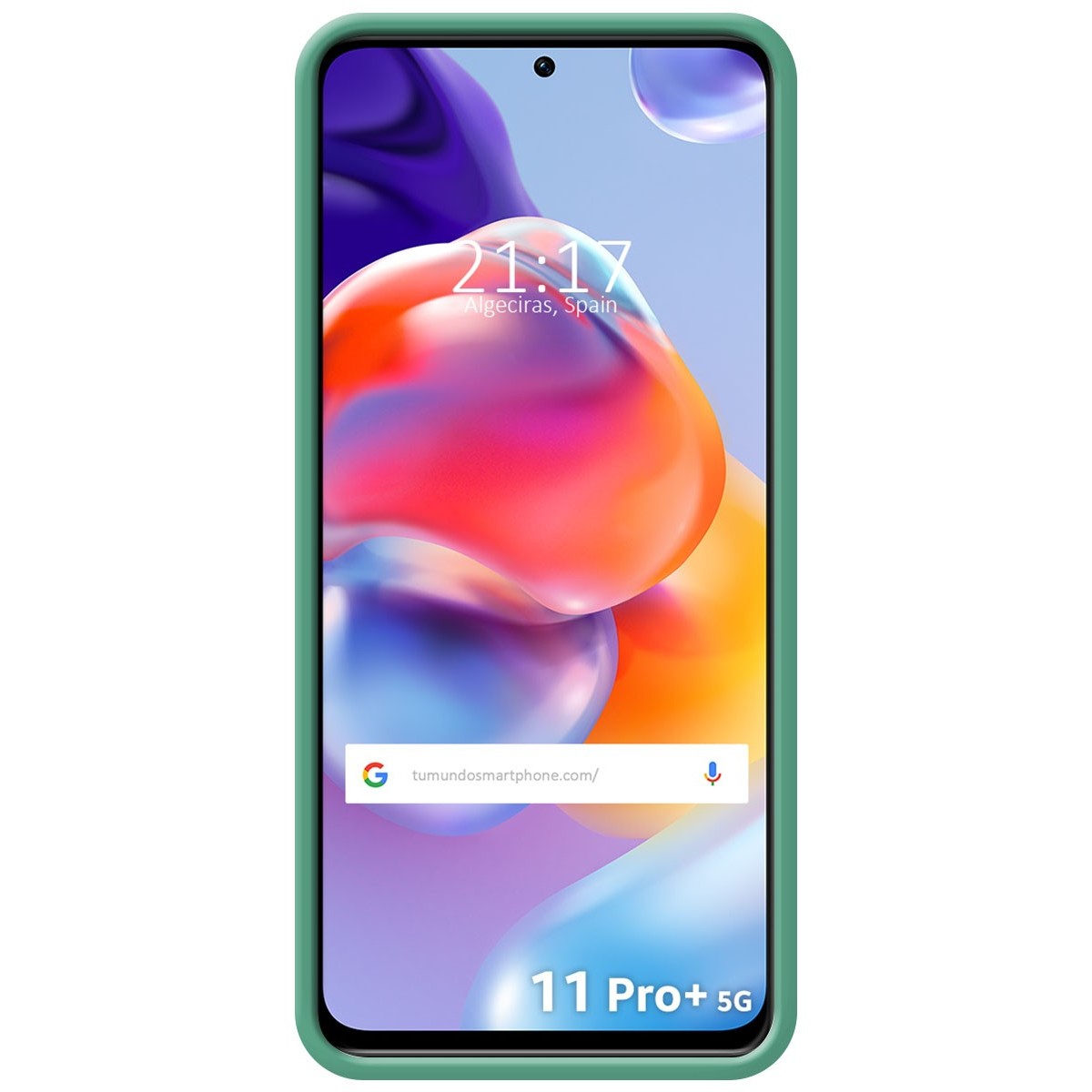 Funda Silicona Líquida Ultra Suave para Xiaomi Redmi Note 11 Pro+ Plus 5G color Verde