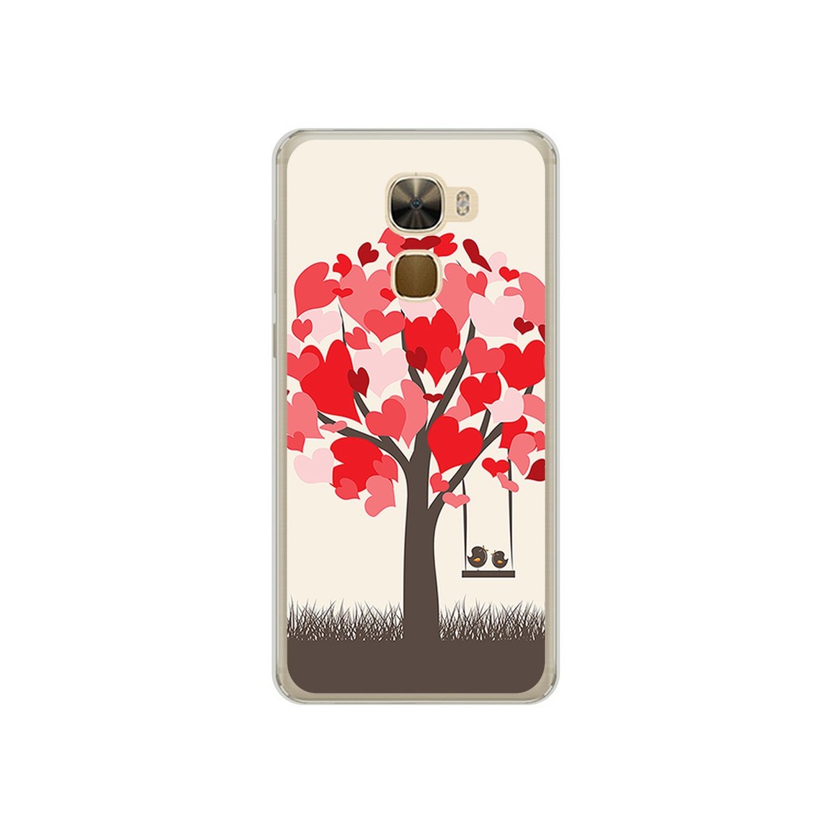 Funda Gel Tpu para Letv Le Pro3 / Pro3 Elite Diseño Pajaritos Dibujos