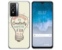Funda Silicona para Vivo Y76 5G diseño Creativity Dibujos