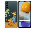 Funda Silicona Transparente para Samsung Galaxy M23 5G diseño Jirafa Dibujos