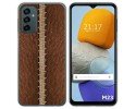 Funda Silicona para Samsung Galaxy M23 5G diseño Cuero 01 Dibujos