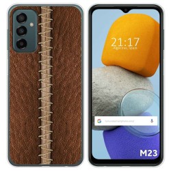 Funda Silicona para Samsung Galaxy M23 5G diseño Cuero 01 Dibujos