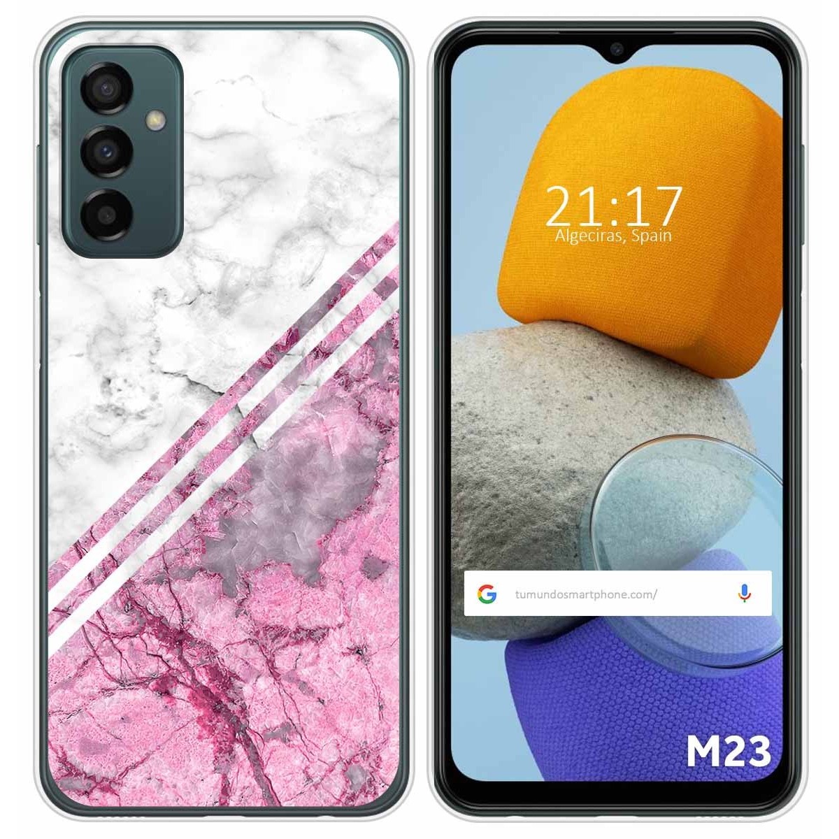 Funda Silicona para Samsung Galaxy M23 5G diseño Mármol 03 Dibujos
