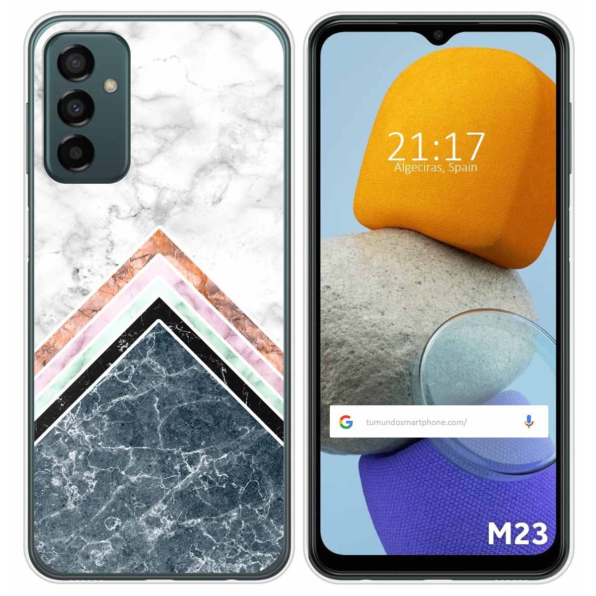 Funda Silicona para Samsung Galaxy M23 5G diseño Mármol 05 Dibujos