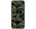 Funda Gel Tpu para Asus Zenfone 4 Selfie Pro Zd552Kl Diseño Camuflaje Dibujos
