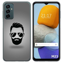 Funda Silicona para Samsung Galaxy M23 5G diseño Barba Dibujos