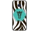 Funda Gel Tpu para Asus Zenfone 4 Selfie Pro Zd552Kl Diseño Cebra Dibujos