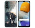 Funda Silicona para Samsung Galaxy M23 5G diseño Elefante Dibujos
