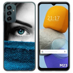 Funda Silicona para Samsung Galaxy M23 5G diseño Ojo Dibujos