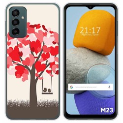 Funda Silicona para Samsung Galaxy M23 5G diseño Pajaritos Dibujos