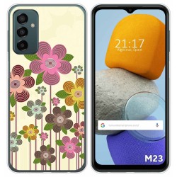 Funda Silicona para Samsung Galaxy M23 5G diseño Primavera En Flor Dibujos