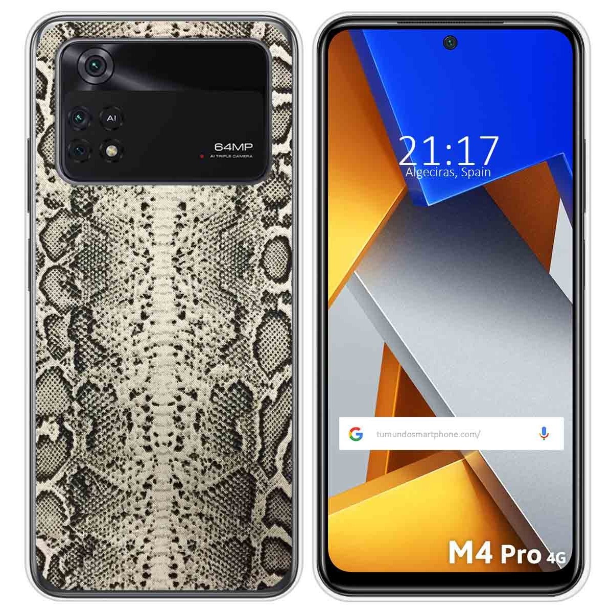 Funda Silicona para Xiaomi POCO M4 Pro 4G diseño Animal 01 Dibujos