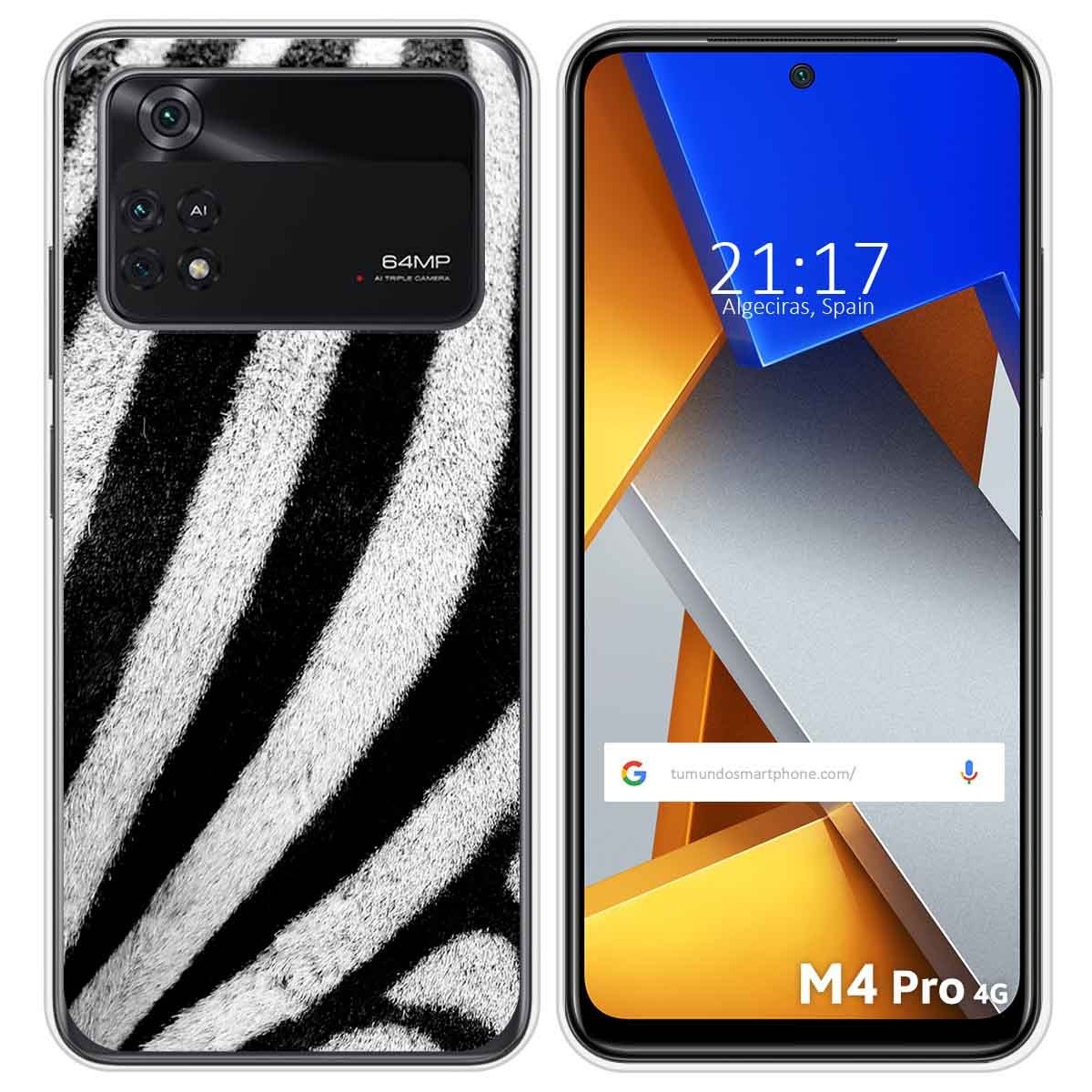 Funda Silicona para Xiaomi POCO M4 Pro 4G diseño Animal 02 Dibujos