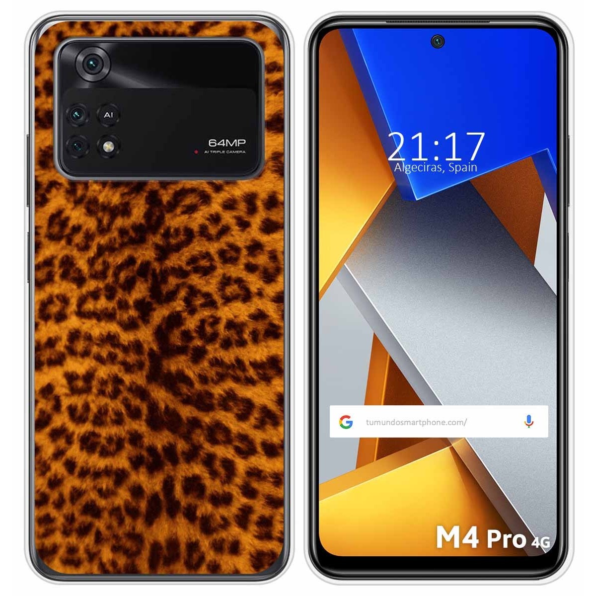Funda Silicona para Xiaomi POCO M4 Pro 4G diseño Animal 03 Dibujos