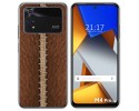 Funda Silicona para Xiaomi POCO M4 Pro 4G diseño Cuero 01 Dibujos