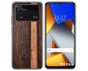 Funda Silicona para Xiaomi POCO M4 Pro 4G diseño Madera 05 Dibujos
