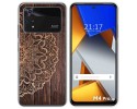 Funda Silicona para Xiaomi POCO M4 Pro 4G diseño Madera 06 Dibujos