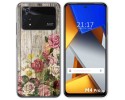 Funda Silicona para Xiaomi POCO M4 Pro 4G diseño Madera 08 Dibujos