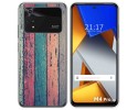 Funda Silicona para Xiaomi POCO M4 Pro 4G diseño Madera 10 Dibujos