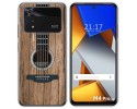 Funda Silicona para Xiaomi POCO M4 Pro 4G diseño Madera 11 Dibujos