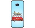 Funda Gel Tpu para Asus Zenfone 4 Selfie Pro Zd552Kl Diseño Furgoneta Dibujos