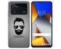 Funda Silicona para Xiaomi POCO M4 Pro 4G diseño Barba Dibujos