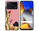 Funda Silicona para Xiaomi POCO M4 Pro 4G diseño Brochas Dibujos