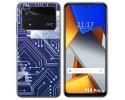 Funda Silicona para Xiaomi POCO M4 Pro 4G diseño Circuito Dibujos