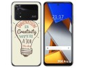 Funda Silicona para Xiaomi POCO M4 Pro 4G diseño Creativity Dibujos