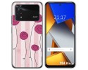 Funda Silicona para Xiaomi POCO M4 Pro 4G diseño Flores Vintage Dibujos