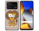 Funda Silicona para Xiaomi POCO M4 Pro 4G diseño Leon Dibujos