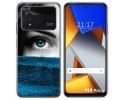 Funda Silicona para Xiaomi POCO M4 Pro 4G diseño Ojo Dibujos