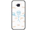 Funda Gel Tpu para Asus Zenfone 4 Selfie Pro Zd552Kl Diseño Informatico Dibujos