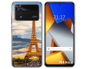 Funda Silicona para Xiaomi POCO M4 Pro 4G diseño Paris Dibujos