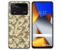 Funda Silicona para Xiaomi POCO M4 Pro 4G diseño Sand Camuflaje Dibujos