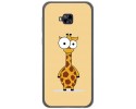 Funda Gel Tpu para Asus Zenfone 4 Selfie Pro Zd552Kl Diseño Jirafa Dibujos