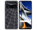 Funda Silicona Transparente para Xiaomi POCO X4 Pro 5G diseño Araña Dibujos