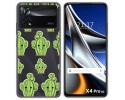 Funda Silicona Transparente para Xiaomi POCO X4 Pro 5G diseño Cactus Dibujos