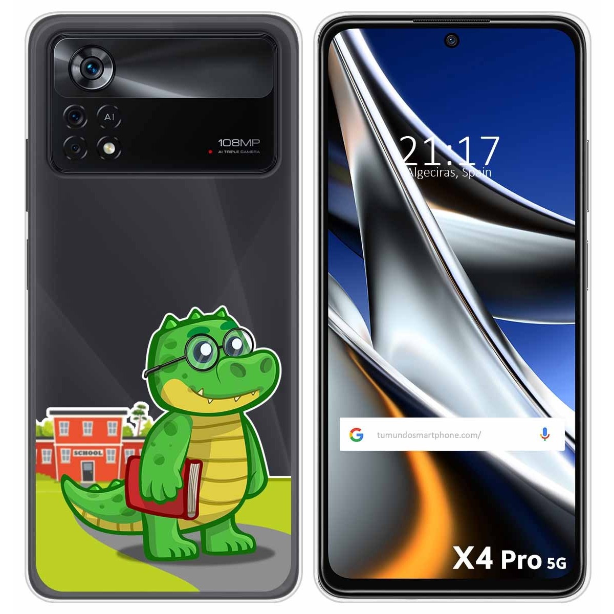 Funda Silicona Transparente para Xiaomi POCO X4 Pro 5G diseño Coco Dibujos