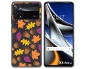 Funda Silicona Transparente para Xiaomi POCO X4 Pro 5G diseño Otoño Dibujos