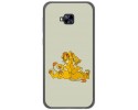 Funda Gel Tpu para Asus Zenfone 4 Selfie Pro Zd552Kl Diseño Leones Dibujos
