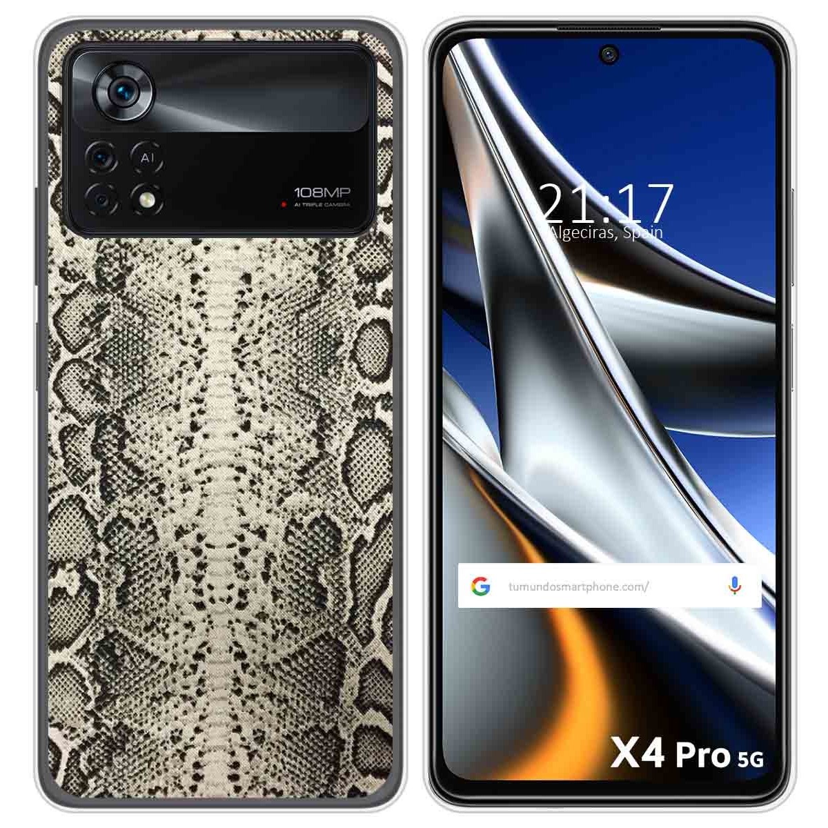 Funda Silicona para Xiaomi POCO X4 Pro 5G diseño Animal 01 Dibujos