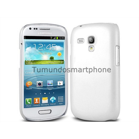 Carcasa Funda Dura Samsung Galaxy S3 Mini I8190 Color Blanca