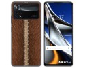 Funda Silicona para Xiaomi POCO X4 Pro 5G diseño Cuero 01 Dibujos