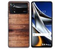 Funda Silicona para Xiaomi POCO X4 Pro 5G diseño Madera 02 Dibujos