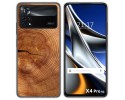 Funda Silicona para Xiaomi POCO X4 Pro 5G diseño Madera 04 Dibujos