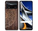 Funda Silicona para Xiaomi POCO X4 Pro 5G diseño Madera 06 Dibujos