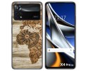 Funda Silicona para Xiaomi POCO X4 Pro 5G diseño Madera 07 Dibujos