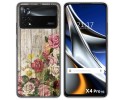 Funda Silicona para Xiaomi POCO X4 Pro 5G diseño Madera 08 Dibujos