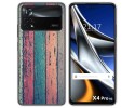 Funda Silicona para Xiaomi POCO X4 Pro 5G diseño Madera 10 Dibujos